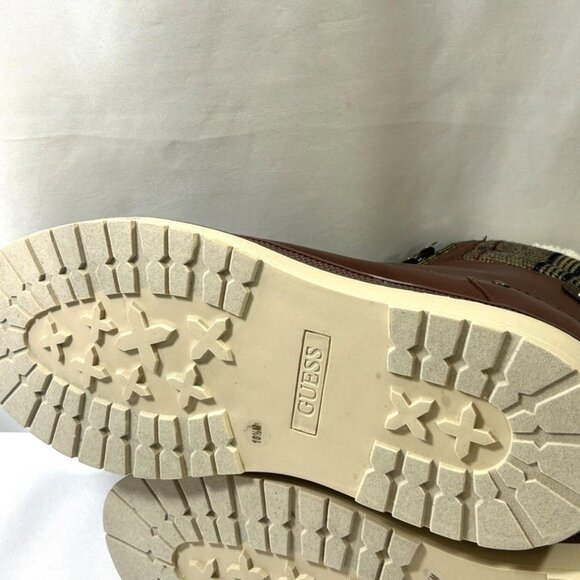 Guess Caismar Men’s Fashion Boots Brown US 10.5 - No Box - Picture 9 of 10